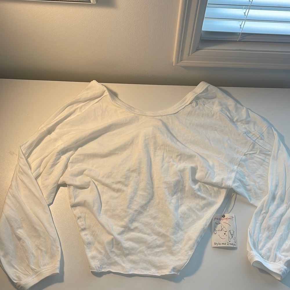 Brand new FP movement reversible long sleeve